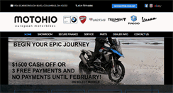 Desktop Screenshot of motohio.com
